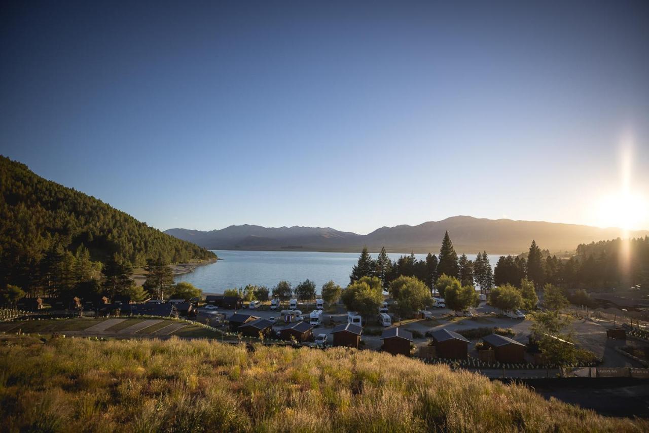 Lakes Edge Holiday Park Lake Tekapo Exterior foto